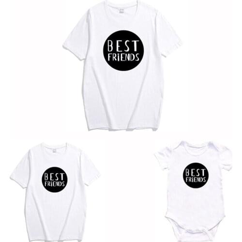 Family Look Baby Clothes T shirt Fashion Matching Family Outfits Kids Mother Daughter Father Boy Shirt Baby Clothes Mommy and Me