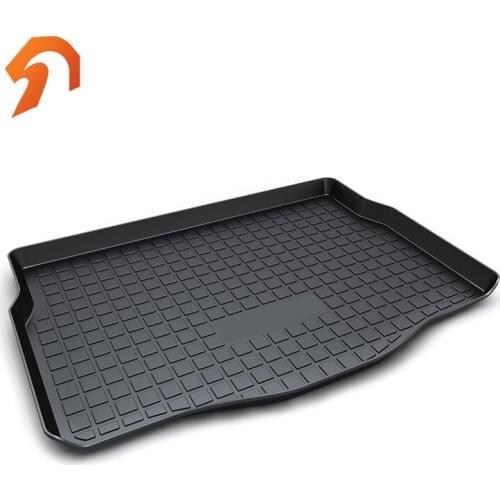 Rubber Rear Trunk Cover Cargo Liner Trunk Tray Floor Mats For Peugeot 2008 2016- 2017 Carpet Liner Mats