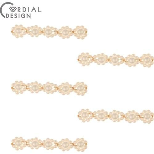 Cordial Design 50Pcs 10*56MM Jewelry Accessories/Hand Made/Decoration/Imitation Pearl/DIY Making/Jewelry Findings & Components