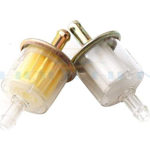1Pc/Set Universal Motorcycle Small Engine Inline Carb Fuel Gas Filter Motorcycle Motorbike Motor Oil Filters Fuel Filter