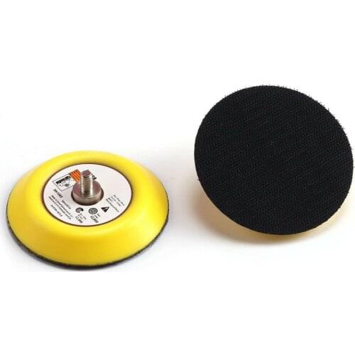 2pcs 3" Headlights Polishing Pad Sticky Sandpaper Sucker Polish Disc Electric Grinder Car Body Polish Refurbish