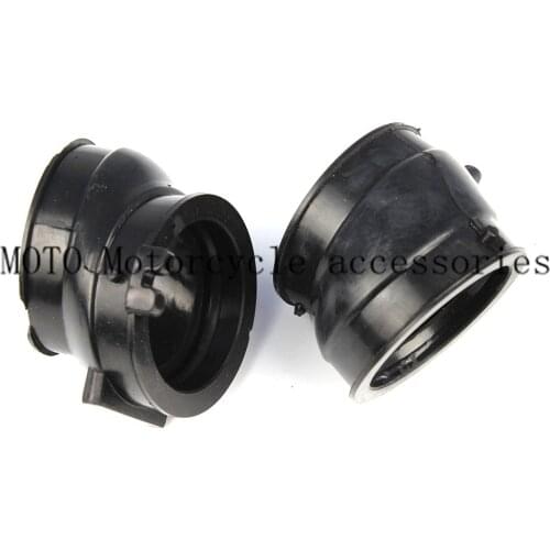 2pcs Motorcycle Carburetors Interface Pad Intake Pipe Adapter Manifold Carb For CB500 94-02 CB500S 98-02 CB 500