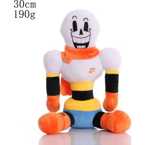 5pcs/lot 30cm Game Undertale Papyrus Plush Toys Dolls Sans Plush Toys Soft Stuffed Toys for Children Christmas Gifts