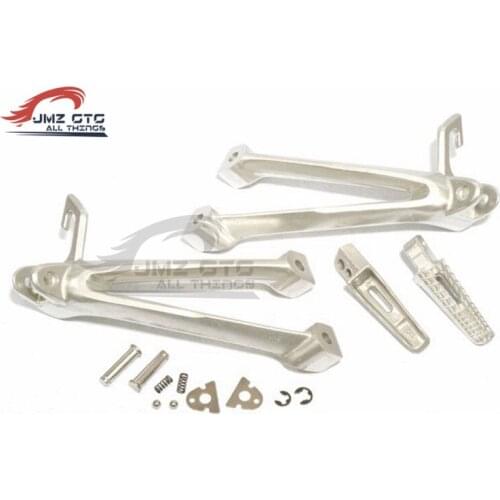 Motorcycle Accessories Footrests Rear Foot Pegs Pedals Rest Footrests For Suzuki GSXR600/750 2006-2007