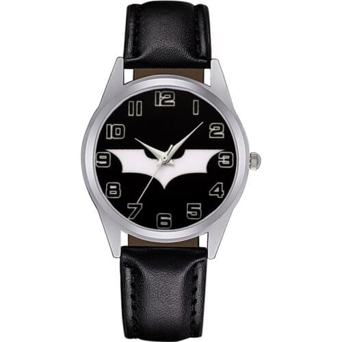 Cartoon style Childrens Watches Kids Student boys girls Quartz Leather strap Wrist Watch Jc12