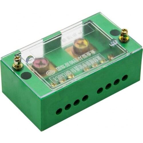 Two-in-eight-out wire terminal box FJ6 terminal block 220v two-phase household zero live wire distribution line