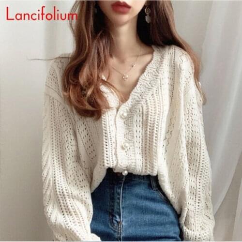 Lancifolium Women's Thin Cardigans