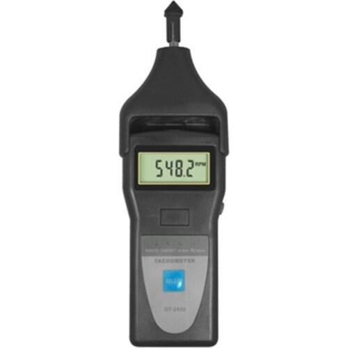 LANDTEK DT-2858 Professional Precision TachometerUsed For Measure Rotative Velocity, Surface speed, Frequency of Motor, Steamer