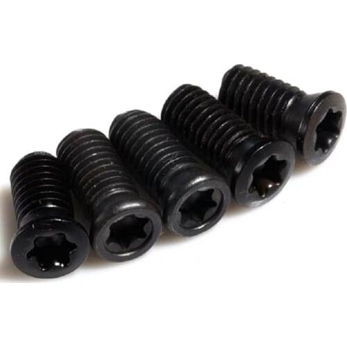 50pcs M1.8 M2 M2.2 M2.5 M3 M3.5 M4 M4.5 Insert Torx Screw 12.9 Alloy Steel Replaces Carbide Inserts Cutter Bar Cnc Lathe Tool