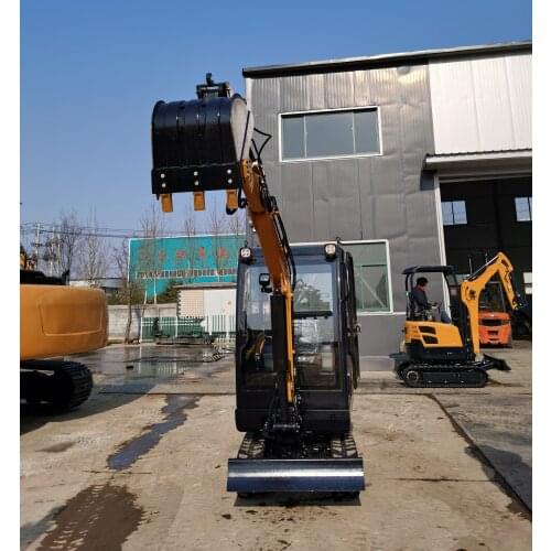 Small Crawler Excavator 1.8Ton Garden Construction Digger Machine SY601.8