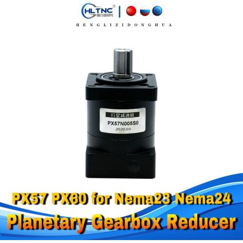 Nema23 Speed Ratio 4 6 10 :1 Planetary Gearbox Speed Reducer 8mm Input Output Carbon Steel Gear for 57mm Stepper Motor