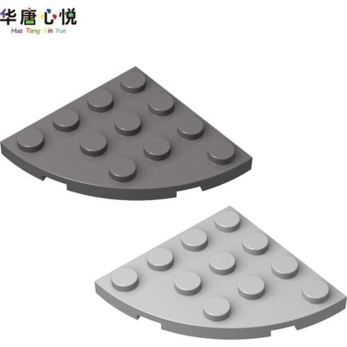 MOC Accessories Series Compatible 30565 4x4 Curved Board City Parts Building Blocks Educational Toys Childs Gift Accessory Sets