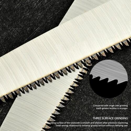 Heavy Duty SK5 Steel Extra Long Blade Hand Saw for Wood Camping Pruning Woodwork