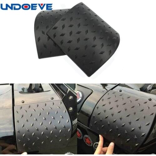Undoeve New Black Cowl Body Armor Cowling for 2007-2017 Jeep Wrangler JK Unlimited Rubicon Sahara Accessories Pair