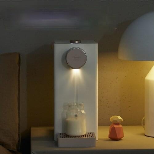 Zq Xiaomi Hot Water Dispenser 3L Household Antibacterial Quick-Heating Water Fountain Desktop Kettle