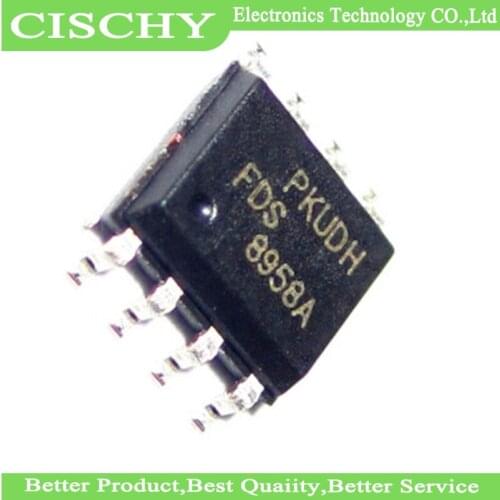 10pcs/lot FDS8958A FDS8958 8958A SOP-8 In Stock