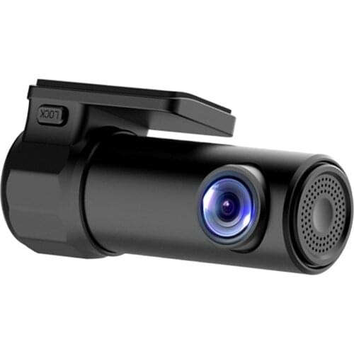 1080P HD WIFI Wide Angle WDR Cam Mini Dash Camera Night Vision Car DVR Driving Recorder Parking Camera Black