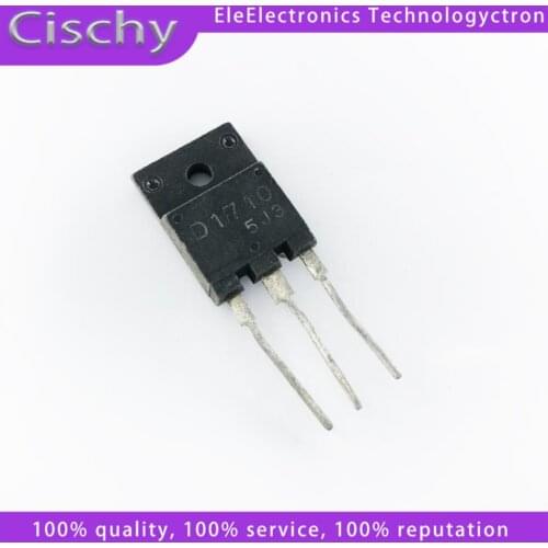 5pcs D1710 TO-3PF 2SD1710 TO-3P 2SD1710C-CTV-YB