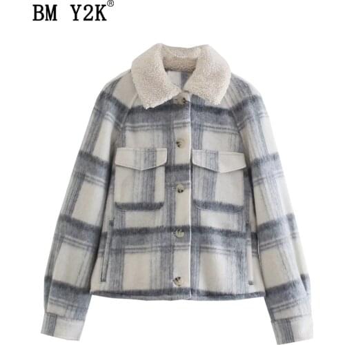 Женские осенние куртки BM Y2K China At AliExpress