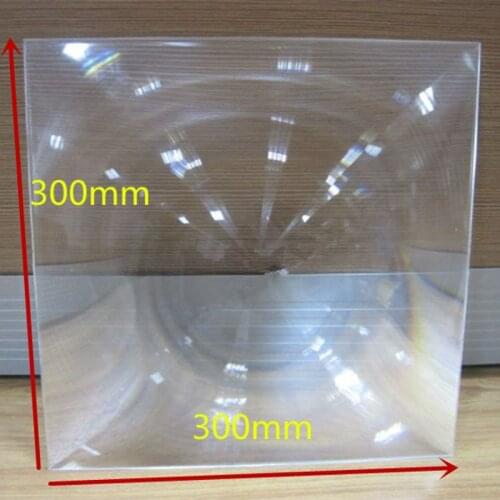 Big PMMA fresnel lens 300mm*300mm 300x300mm focal length220/ 300mm 320mm 510mm 600mmfor solar energy
