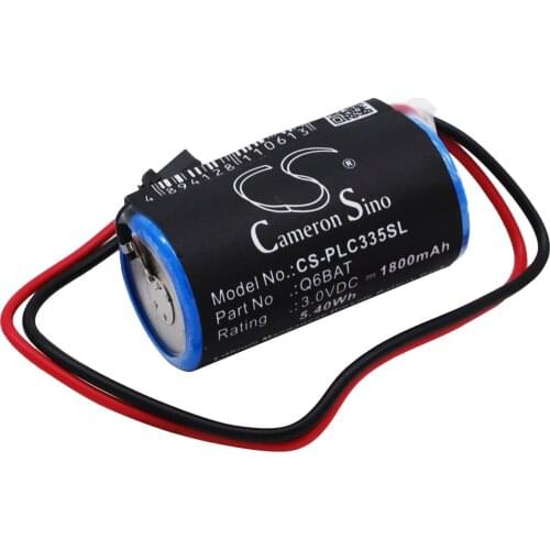 CameronSino for MITSUBISHI CR17335SE-R ER2/3A GT15-BAT Q02CPU Q02HCPU Q06HCPU Q12HCPU Q12PHCPU Q12PRHCPU battery