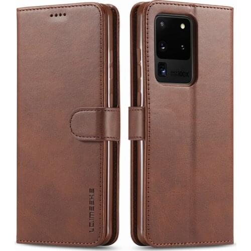 For Samsung Galaxy Note 20 Ultra Case Flip Leather Luxury Cover For Samsung Note 20 Case Wallet Magnetic Vintage Phone Bags