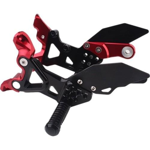 For BMW S1000RR 2020 Footrest Carbon Fiber Adjustable Rear Sets Foot Pegs Rests Rearset Footpeg K67 S1000 Motorcycle Accessories