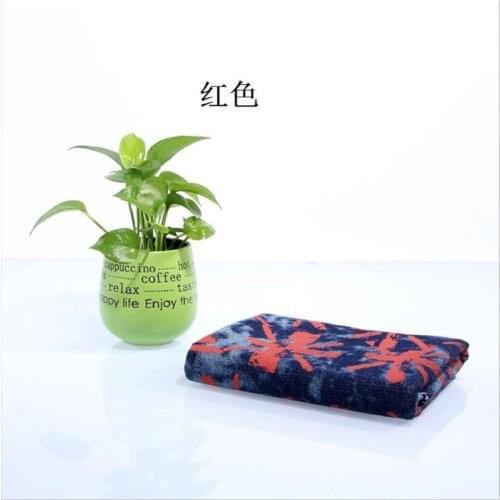 Tie dyed denim fabric for curtains trousers kitchenware transportation bedding DIY sewing material by the meter
