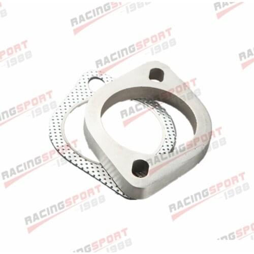 A Set of 2.75" 2-Bolt Exhaust Flange & Exhaust Gasket For 2 Bolt Flange