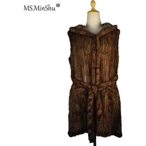 Шубы с капюшоном MS.MinShu China At AliExpress