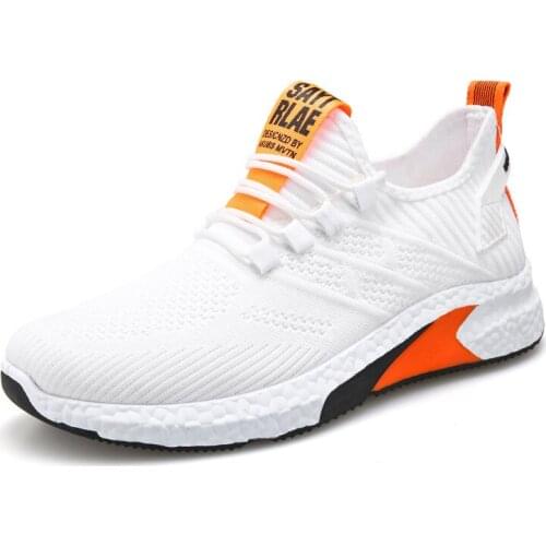 Mens Mesh Sneakers Breathable Running Shoes Light Gym Sneakers Outdoor Fitness Trainer Comfortable Sports Shoes Walking Shoes