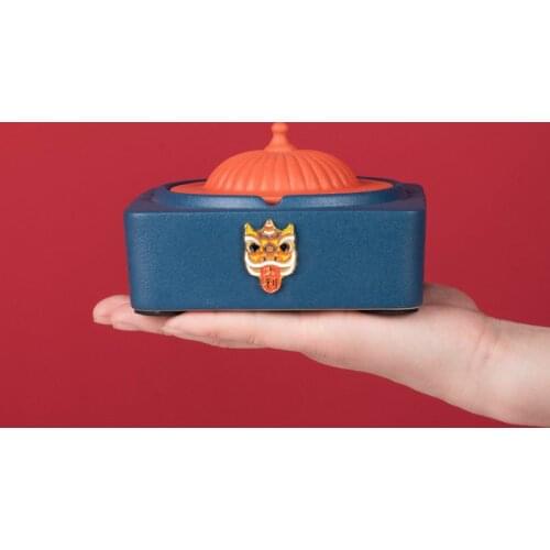 Ashtray Creative Personality Trend Light Luxury New Chinese Home Living Room Office With Cover Anti-fly Ash Anti-smoke Smell