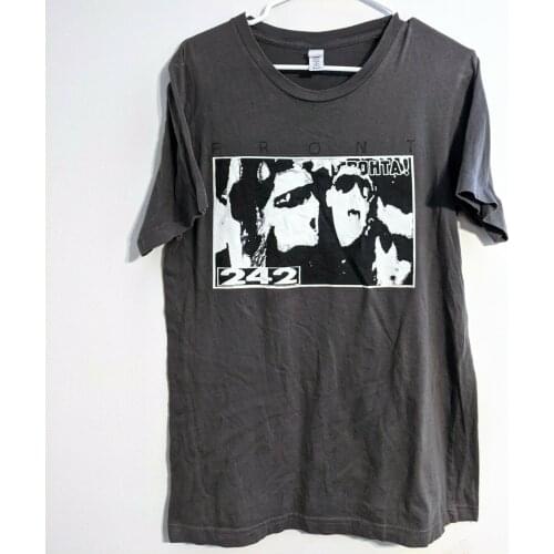 FRONT 242 Wax Trax T-Shirt Industrial EBM Medium M
