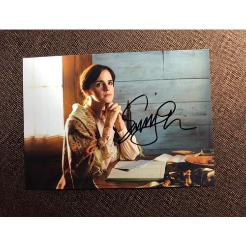 Hand signed Emma Watson autographed photo authentic 5*7 free shipping 092019M5