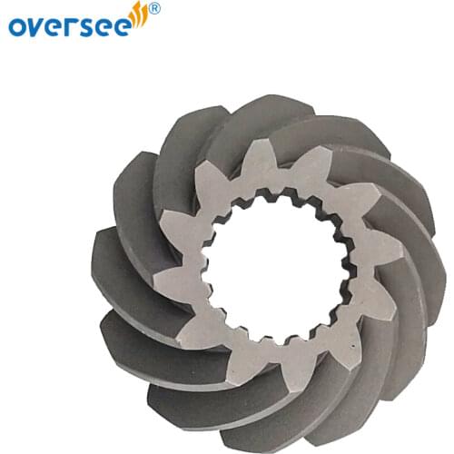 OVERSEE 6K5-45550 Pinion For 50HP 60HP 70HP YAMAHA Outboard Motor 2 Stroke 6K5-45551 6H3-45551 6H3-45550