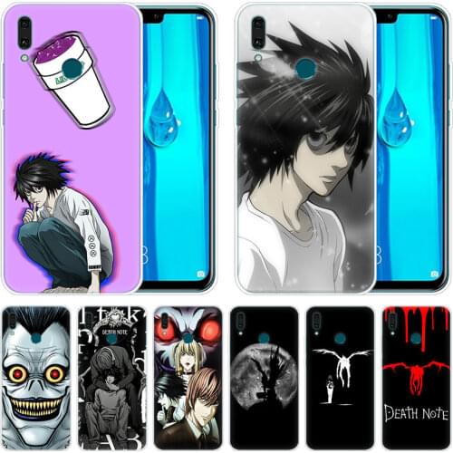 Luxury Silicone Case Anime Manga Death Note for Huawei Mate 30 20 Lite 10 Pro Y5 Y6 Y7 Pro 2019 Y9 Prime 2019 2018 Y6 Pro 2017