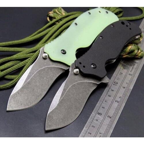 ZT Knife 0350 ZT0350 G10 Handle Flipper Folding Blade Pocket Tactical Knife Hunting Fishing Xmas Gift Knives EDC Tools