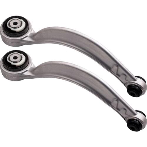 Brand New Front lower track Control Curved Arm For Jaguar S-TYPE 4.2 Supercharge 2001-2008 w/ Bushings