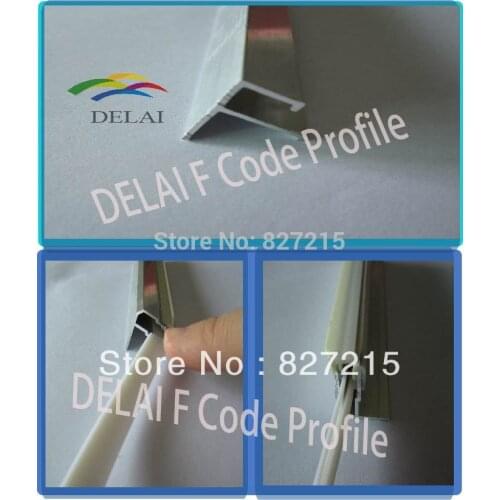 Construction material ----- Aluminum Profile F Code for Stretch Ceilings