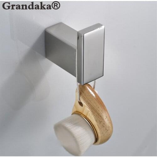 SUS 304 Stainless Steel Robe Hooks Wall Hook Clothes Hanger Towel Hooks Bathroom Accessories Coat Door Hooks