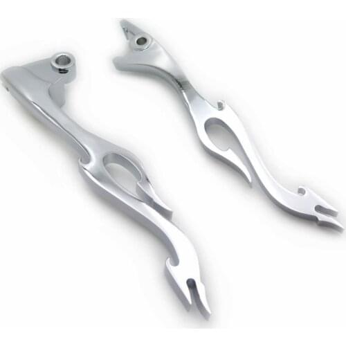 Aftermarket free shipping motorcycle parts Brake Clutch Flame Levers for Suzuki Intruder Volusia Marauder 800 Boulevard M50 C50