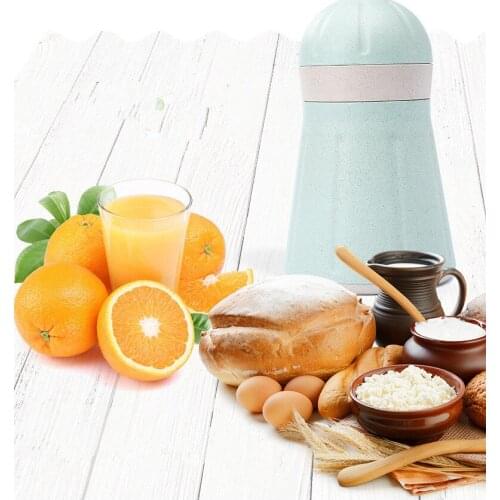 1PC Creative Wheat Straw Fruit Juicer Cup Hand held Manual Orange Citrus Squeezer Fruit Juicer Extractor Machine OK 0665