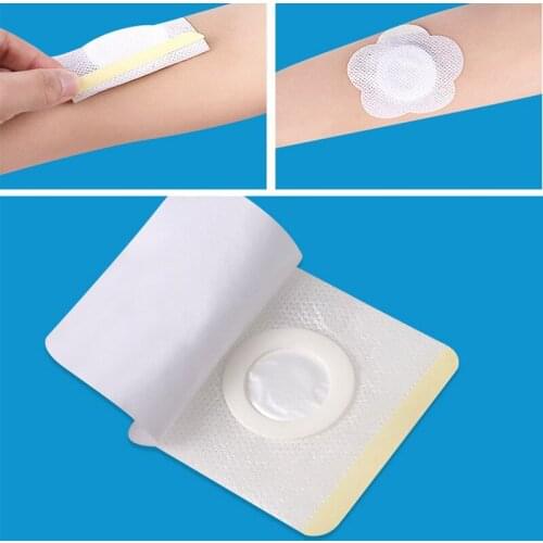 10pcs Disposable Breathable Non-woven Bandage Band For Wound Dressing Adhesive Pad Set Health Care Knee Protector