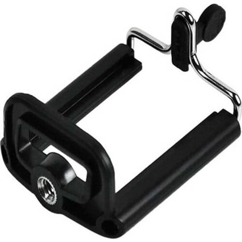 Cell Phone Tripods Mount Adapter, Compatible with Phone Holder, Smartphone Camera Stand Universal Clamp Attachment Clip