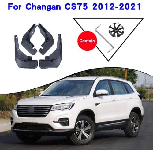 Car Fender Accessories For Changan CS75 2012-2021 Mudguards Splash Guards Fender Mudflaps Car Fender Mud Flaps Car Fender