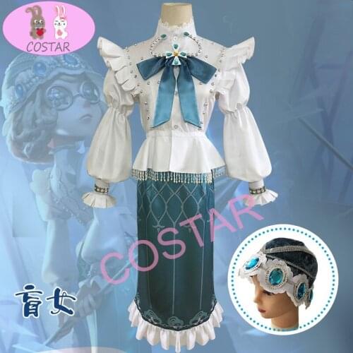 Anime! Identity V Helena Adams Architect Just A Dream New Skin Game Suit Elegant Uniform Cosplay Costume Halloween Party Outfit