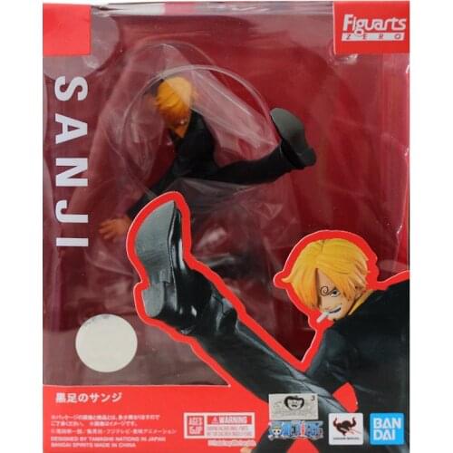 BANDAI Banpresto ONE PIECE Sanji Figure Figuarts ZERO Anime Model Doll Toys Gifts BP57024