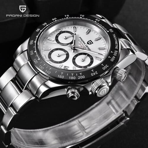 Pagani Design 2021 New Luxury Fashion Mens Quartz Watch Top Brand Multifunctional Calendar Waterproof Mens Chronograph Relogio