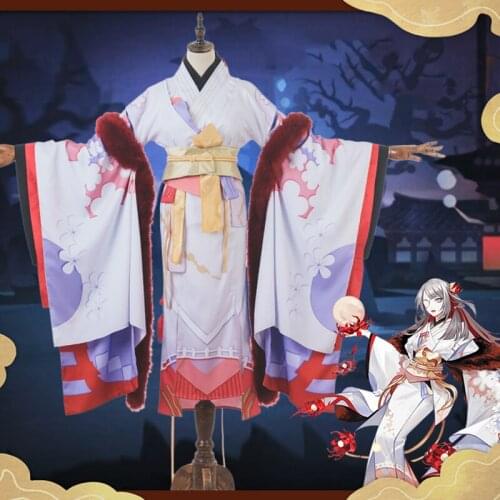 Game Onmyoji Cosplay Costume Manjusaka Cospaly Costumes Halloween Carnival Christmas Women Cosplay Costume Customized