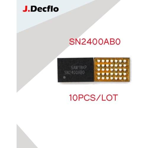 JDecflo 10pcs/Lot IC Tigris SN2400AB0 SN2400ABO For iPhone 6S 6SP 7 7Plus U2300 U2101 35pin Charger IC de Carga Circutos BGA